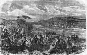 Schlacht von Fornoua (Fornovo) (Italien) unter Karl VIII. am 6. Juli