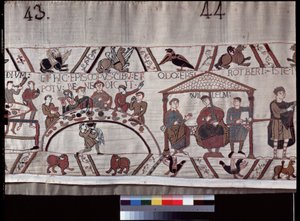 Bayeux-Tapete, bekannt als Stickerei der Königin Mathilde von Unknown artist