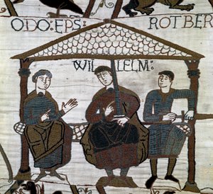Bayeux-Tapete, bekannt als Stickerei von Königin Mathilde von Unknown artist