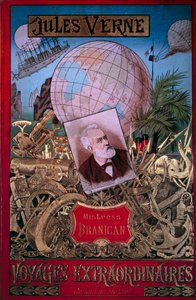 Buchumschlag „Mistress Branican“ von Jules Verne in der Sammlung „Voyages extraordinaires“