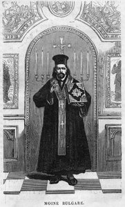 Bulgarischer Mönch im Jahr 1869 von Unknown artist