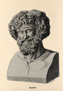 Büste von Hannibal oder Annibal Barca (247 v. Chr. - 183 v. Chr.), karthagischer General und Staatsmann.