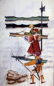 Kanonen des Mittelalters von Unknown artist