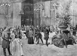 Casino-Raum von Montecarlo, Monaco