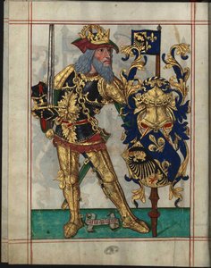 Karl der Große (742-814) - Charles der Große (Aus Livro do Ameiro-Mor)