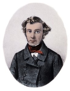 Charles-Alexis-Henri Clérel de Tocqueville (1805-59) - Porträt von Alexis de Tocqueville, französischer Historiker und Politiker von Unknown artist