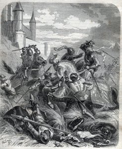 Karl III., bekannt als Karl von Duras (Durazzo), König von Neapel, betrat Neapel mit Hilfe des Volkes am 16. Juli