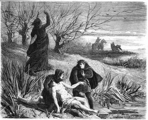 Tod von Karl dem Kühnen am 5. Januar 1477 vor den Mauern von Nancy von Unknown artist