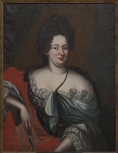 Porträt von Charlotte Sophie, Herzogin von Kurland