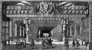 Sammlung antiker Waffen in der Bastille unter Ludwig XIV. (1643 bis 1715) von Unknown artist