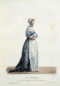 Kostüm von Miss Debrie in der Rolle der Agnes aus Molières 