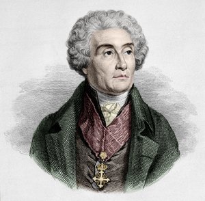 Graf Joseph de Maistre (1753-1821), französischer Politiker, Schriftsteller und Philosoph. Mailänder Privatsammlung von Unknown artist
