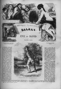 Umschlag für den Roman „Eva und David“