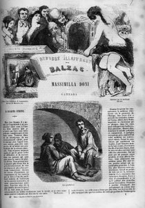 Titelblatt für den Roman „Massimilla Doni“ von Unknown artist