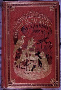 Titelblatt des Buches „Histoire de mes bêtes“ von Alexandre Dumas Vater