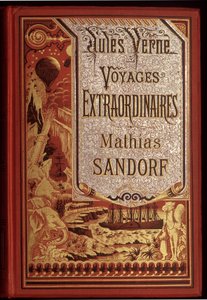 Buchumschlag von Mathias Sandorf, Roman von Jules Verne