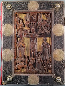Einband des Psalters der Heiligen Elisabeth