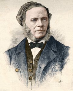 César Franck (1822 - 1890), französischer Komponist und Organist belgischer Herkunft