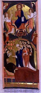 Tod von Guillaume des Barrés, Graf von Rochefort, Großseneschall von Philippe Auguste, 1232 oder 1233. von Unknown artist