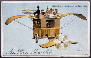 Lieferservice im Jahr 2000