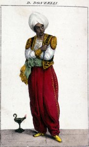Domenico Donzelli (1790 - 1873), italienischer Tenor, dargestellt in Otello von Gioacchino Rossini. La Scala