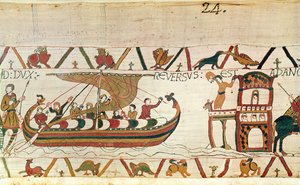 Graf Harold kehrt nach England zurück, Teppich von Bayeux von Unknown artist