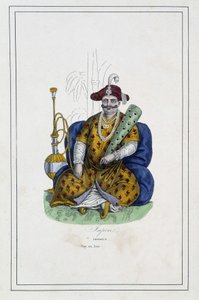 Kaiser von Japan - in „Die verschiedenen Völker der Erde“ von Pater Paul Jonhanneaud, Librairie des Bons livres von Unknown artist
