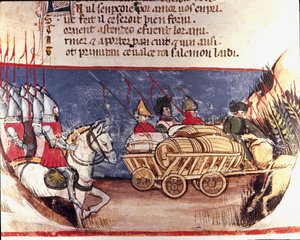 Einzug nach Spanien (Miniatur) von Unknown artist