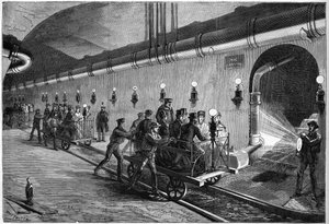 Ausflug in die Pariser Kanalisation im Jahr 1872