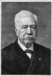 Ferdinand de Lesseps (1805-1894), französischer Diplomat und Administrator