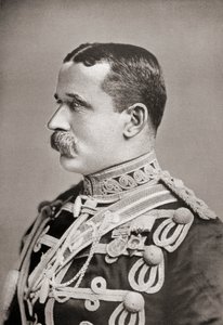 Feldmarschall John Denton Pinkstone French, aus dem Buch Südafrika und der Burenkrieg von Louis Creswicke, veröffentlicht 1900