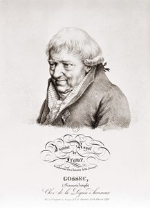 François Joseph Gossec, französischer Komponist (1734-1829) von Unknown artist