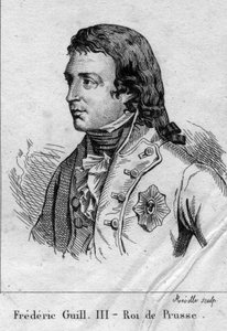 Friedrich Wilhelm III. von Preußen - Porträt von Friedrich Wilhelm III. von Preußen (1770-1840), König von Preußen von Unknown artist