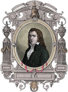 Französische Revolution: Porträt von Francois Babeuf genannt Gracchus (1760-1797) Revolutionär
