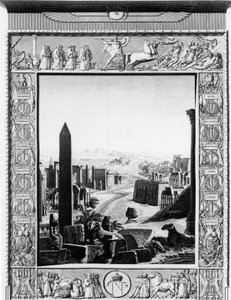 Frontispiz von „Description of Egypt“ - Anfang des 19. Jahrhunderts von Unknown artist