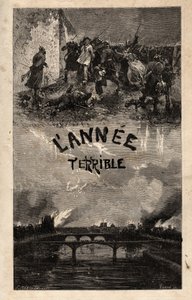 Frontispiz von „Das schreckliche Jahr“ von Victor Hugo - 1874 von Unknown artist