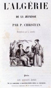 Frontispiz des Buches „Algerien durch die Jugend“ von P. Christian