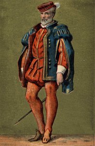 Gaspard de Coligny (1519-1572), Admiral von Frankreich.