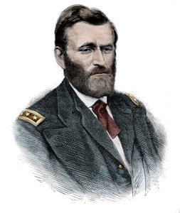 General Grant - Porträt des Nordstaaten-Generals Ulysses Simpson Grant (1822-1885)