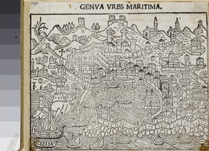 Genua urbs maritima, aus 