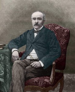 Georges Clemenceau (1841-1929), französischer Politiker im Jahr 1885.