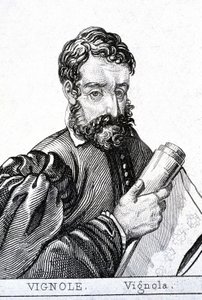 Giacomo Barozzi, genannt il Vignola, in Französisch Le Vignole (1507 - 1573) italienischer Architekt