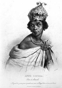 Ginga, die Quilombola-Königin von Matamba und Angola. Anne Zingha, Königin von Angola (1587-1663)