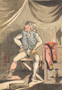 Gehen Sie die Runden, sagen Sie? Was meinen Sie damit? - Können Sie nicht hören, dass es regnet, Sie Schurke?, 1796 von Unknown