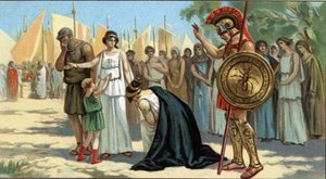 Große griechische Tragödien: „Iphigenie in Aulis“ von Euripides von Unknown artist
