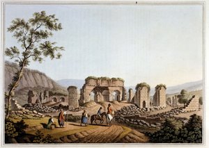 Griechenland. Ruinen des Tempels der Diana (Artemis) in Ephesos von Unknown artist