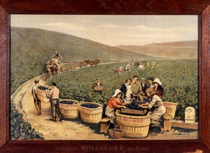 Ernte bei Bollinger, um 1900 von Unknown Artist