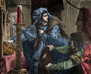 Helene Kottanner (Kottanerin, Kottannerin) (1439-1440) stiehlt die königliche Krone von St. Stephan (Heilige ungarische Krone) 1440