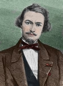 Henri Duveyrier (1840-1892), französischer Entdecker - Porträt von Henri Duveyrier Orientalist, französischer Reisender und Geograph