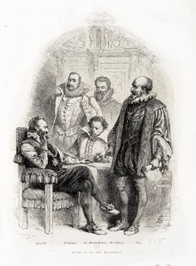 Heinrich IV (1553 - 1610) und seine Minister: Théodore Agrippa d